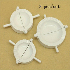3pcs Dumpling Mold Dumpling Maker Plastic DIY Kitchen Moulds
