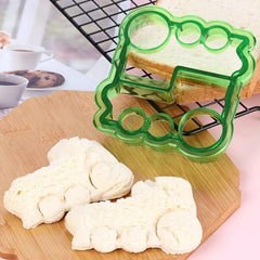 Sandwich Mold Puzzle Shape Bread Cutter for Toast and Cake