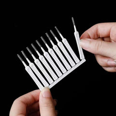 10pcs Anti-Clogging Cleaning Brush for Shower Head and Kitchen