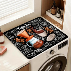 Rubber Drying Pad Coffee Pot Drain Pad - Absorbent and Durable
