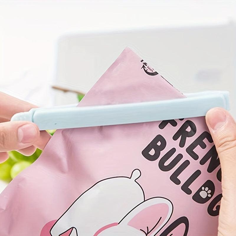 5pcs Plastic Airtight Food Clips Snack Bag Clips Sealing Clamp Kitchen Tools