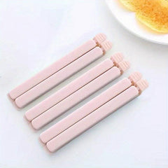 5pcs Plastic Airtight Food Clips Snack Bag Clips Sealing Clamp Kitchen Tools