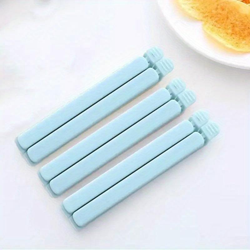 5pcs Plastic Airtight Food Clips Snack Bag Clips Sealing Clamp Kitchen Tools