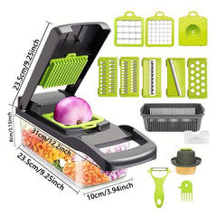 Vegetable Chopper Pro 15 In 1 Multifunctional Food Chopper
