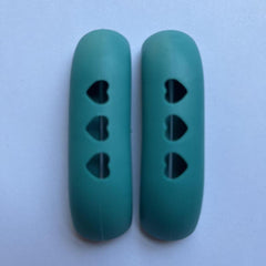 2pcs Silicone Pot Holder Sleeve for Cast Iron Woks Frying Pans