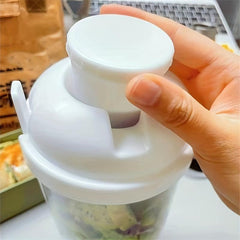 Portable Salad Cup with Fork and Lid: Healthy Salad Container for Picnic Lunch