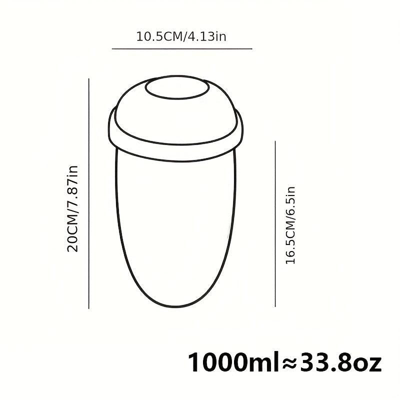 Portable Salad Cup with Fork and Lid: Healthy Salad Container for Picnic Lunch