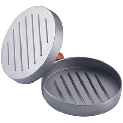 Aluminum Hamburger Maker Mold Meat Press for Barbecue Camping