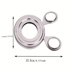 Stainless Steel Egg Cracker & Scissors Set