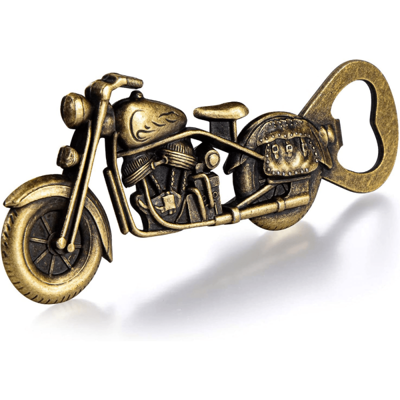 Vintage Motorcycle Bottle Opener - Biker Gift for Him - Fathers Gift