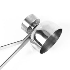 304 Stainless Steel Egg Opener - Easy to Use for Eggs, Cheese, More
