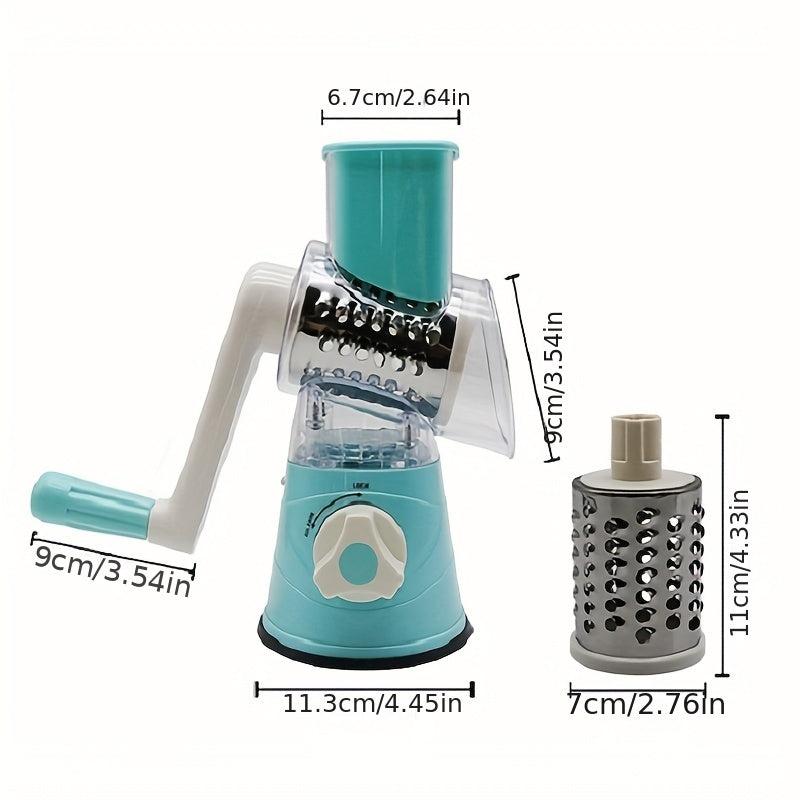 Vegetable Slicer Multifunctional Fruit Slicer Food Grater Roller Kitchen Tool