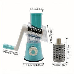 Vegetable Slicer Multifunctional Fruit Slicer Food Grater Roller Kitchen Tool