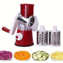 Vegetable Slicer Multifunctional Fruit Slicer Food Grater Roller Kitchen Tool