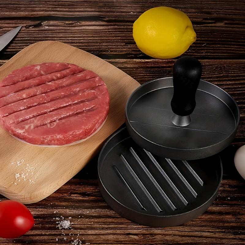 Non Stick Aluminum Burger Press for Burgers Patties Meatballs Grilling Cooking