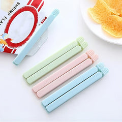 5pcs Snack Food Clips Sealed Bag Clips Plastic Bag Clips Food Sealing Clips