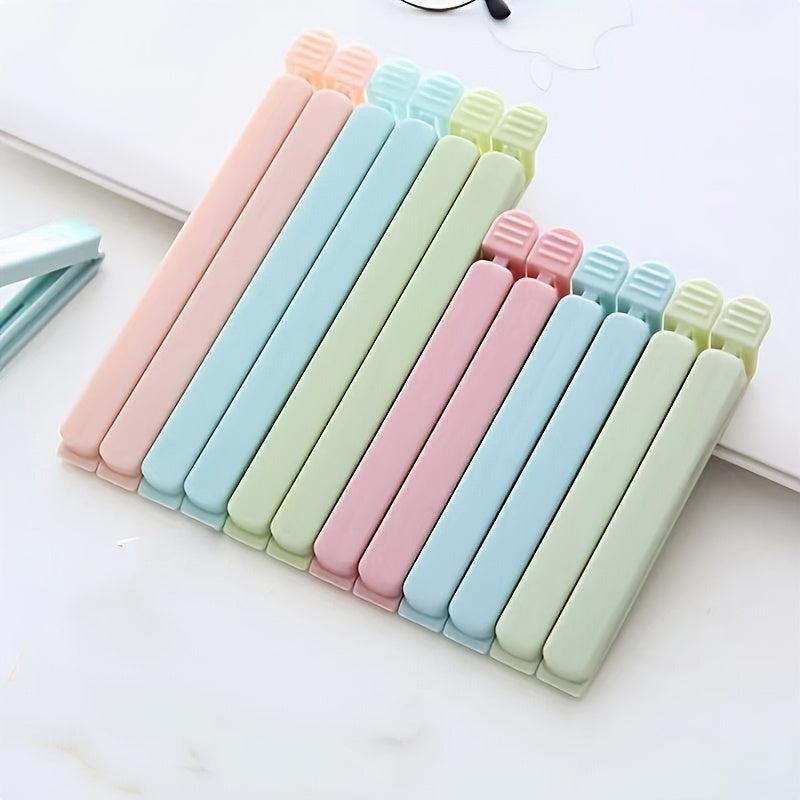 5pcs Snack Food Clips Sealed Bag Clips Plastic Bag Clips Food Sealing Clips