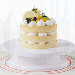 Revolving Cake Turntable for Decorating Cakes Cookies Cupcakes
