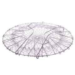 Collapsible Steam Rinse Filter French Chef Basket Drainer