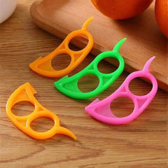 5pcs Stainless Steel Orange Peeler Lemon Peeler Kitchen Gadget