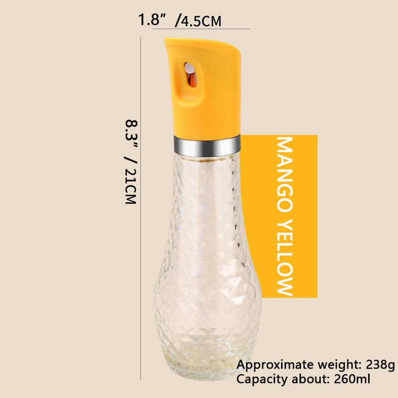 Push Type Spray Bottle for Kitchen Barbecue Olive Edible Oils