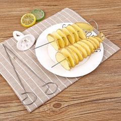 Stainless Steel Spiral Set for Fruit & Veg - Easy to Use & Dishwasher Safe
