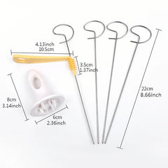 Stainless Steel Spiral Set for Fruit & Veg - Easy to Use & Dishwasher Safe