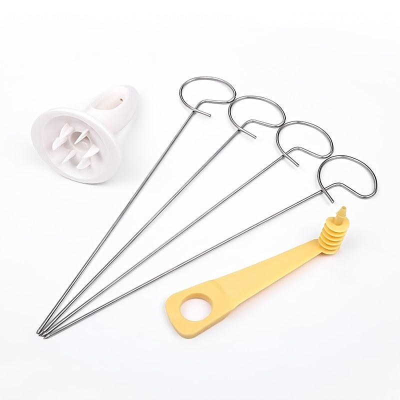 Stainless Steel Spiral Set for Fruit & Veg - Easy to Use & Dishwasher Safe