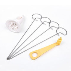 Stainless Steel Spiral Set for Fruit & Veg - Easy to Use & Dishwasher Safe