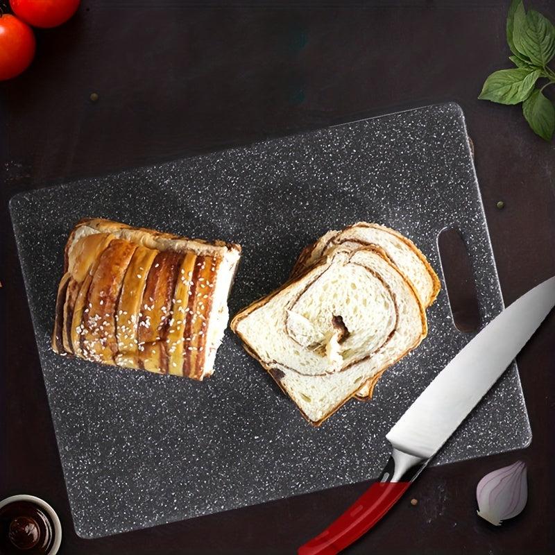 3pcs Kitchen Cutting Board Set Plastic Chopping Board Easy Grip Handle