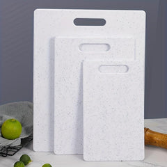 3pcs Kitchen Cutting Board Set Plastic Chopping Board Easy Grip Handle