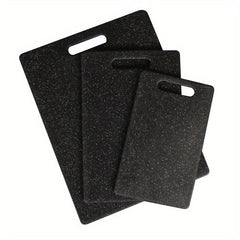 3pcs Kitchen Cutting Board Set Plastic Chopping Board Easy Grip Handle