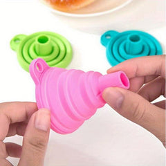 Silicone Collapsible Funnel for Liquid Kitchen Gadgets