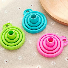 Silicone Collapsible Funnel for Liquid Kitchen Gadgets