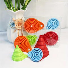 Silicone Collapsible Funnel for Liquid Kitchen Gadgets