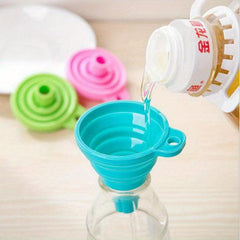 Silicone Collapsible Funnel for Liquid Kitchen Gadgets