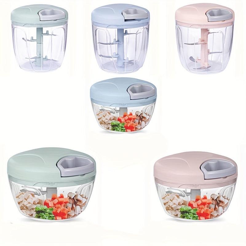 Multifunctional Kitchen Vegetable Cutter & Garlic Masher