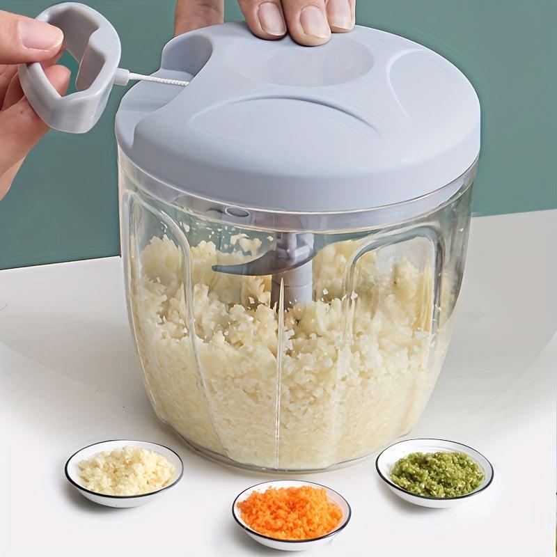 Multifunctional Kitchen Vegetable Cutter & Garlic Masher