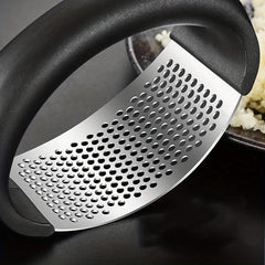 Stainless Steel Garlic Press Manual Ring Garlic Kitchen Tool