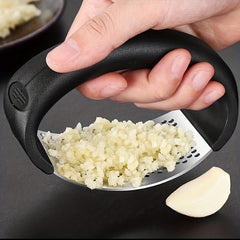 Stainless Steel Garlic Press Manual Ring Garlic Kitchen Tool