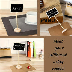 Mini Chalkboards Stand Message Board Signs for Wedding Parties