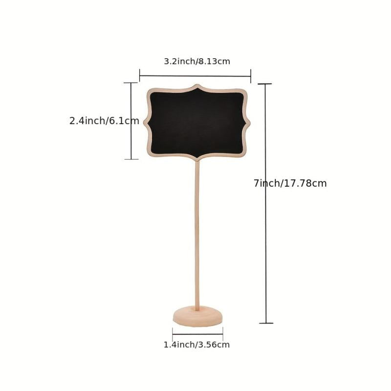 Mini Chalkboards Stand Message Board Signs for Wedding Parties