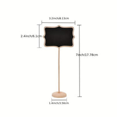 Mini Chalkboards Stand Message Board Signs for Wedding Parties