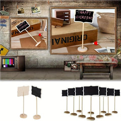 Mini Chalkboards Stand Message Board Signs for Wedding Parties