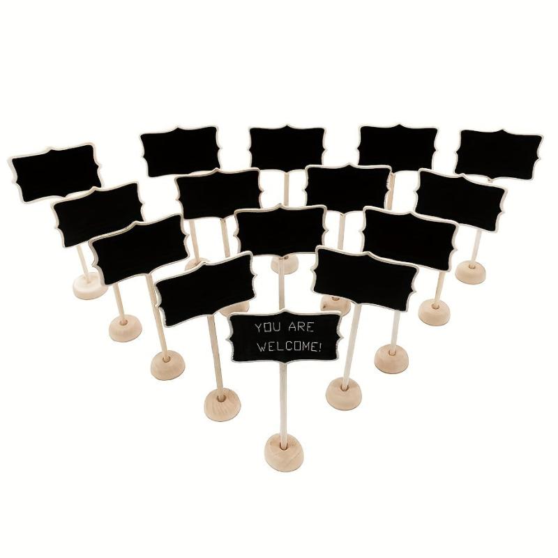 Mini Chalkboards Stand Message Board Signs for Wedding Parties