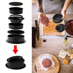 Burger Press Patty Press with Burger Paper Non Stick Hamburger Press
