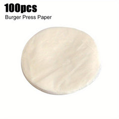 Burger Press Patty Press with Burger Paper Non Stick Hamburger Press