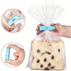 4pcs Bread Bag Seal Clip Squeeze And Lock for Food Storage