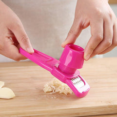 Mini Manual Garlic Press 5 3in 1 5in