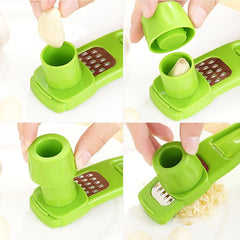 Mini Manual Garlic Press 5 3in 1 5in